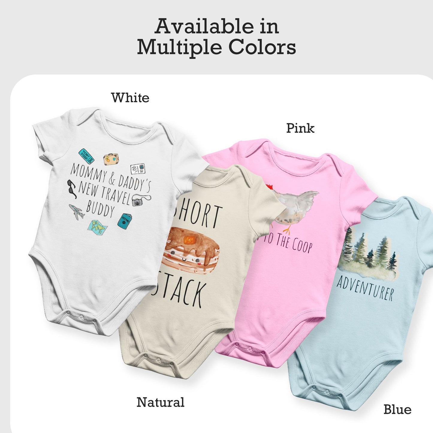 Elephant Peanut - Baby Boy Girl Clothes Infant Bodysuit Funny Cute New