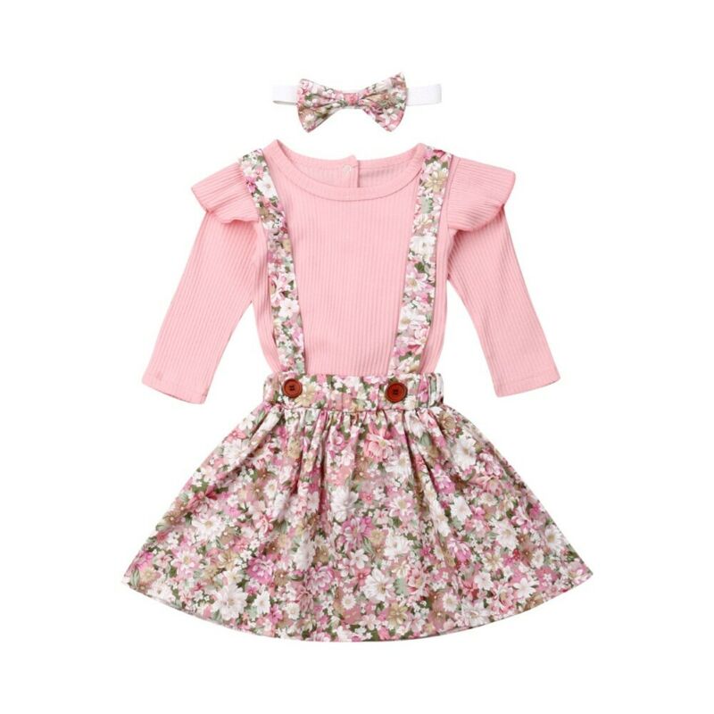 Pudcoco Autumn Newborn Kid Baby Girls Clothes Long