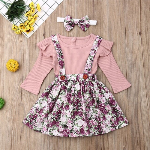 Pudcoco Autumn Newborn Kid Baby Girls Clothes Long