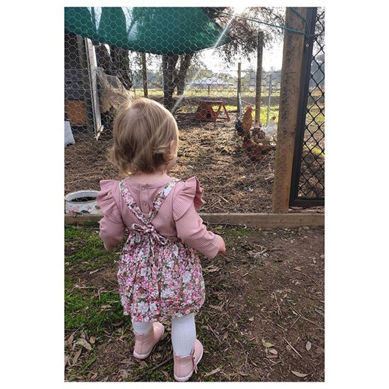Pudcoco Autumn Newborn Kid Baby Girls Clothes Long