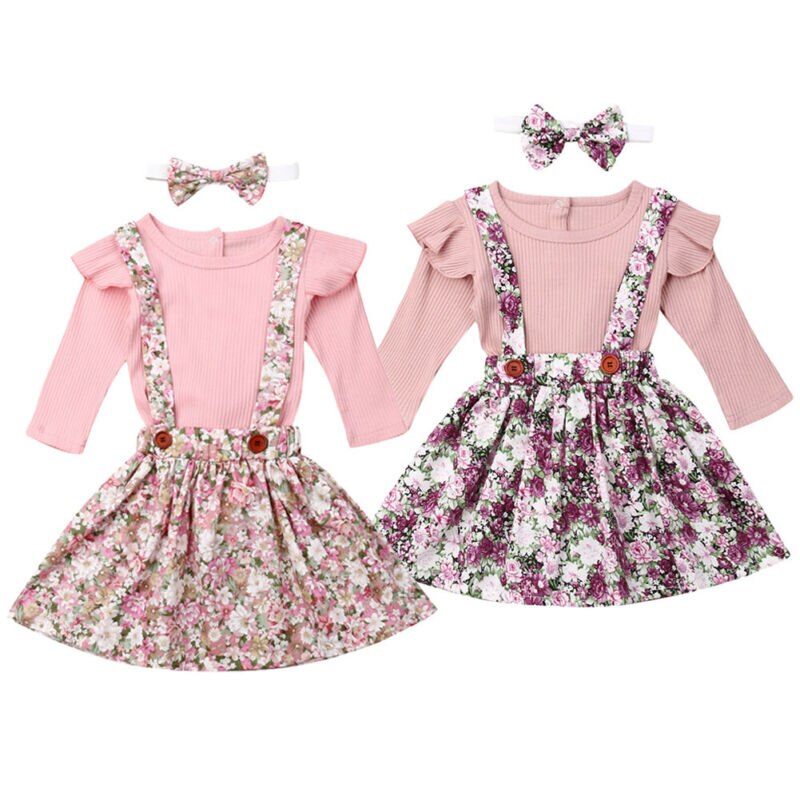 Pudcoco Autumn Newborn Kid Baby Girls Clothes Long