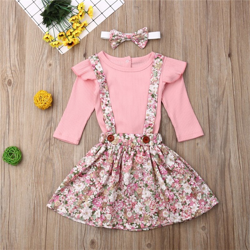 Pudcoco Autumn Newborn Kid Baby Girls Clothes Long