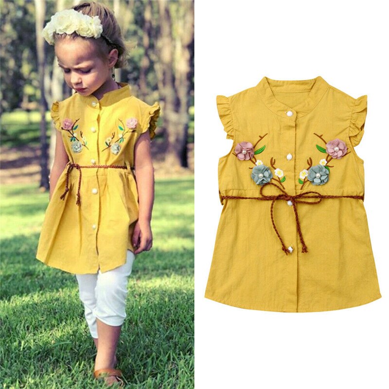 2019 Toddler Kids Baby Girl Clothes Sundress