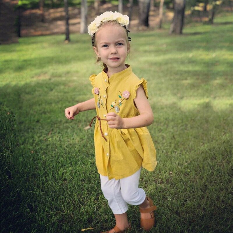 2019 Toddler Kids Baby Girl Clothes Sundress